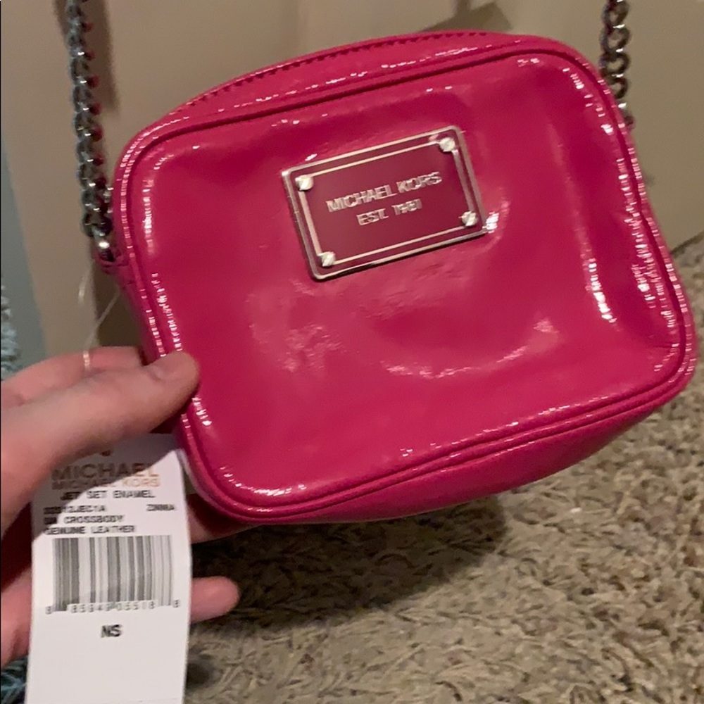 Michael kors crossbody pink purse NWT